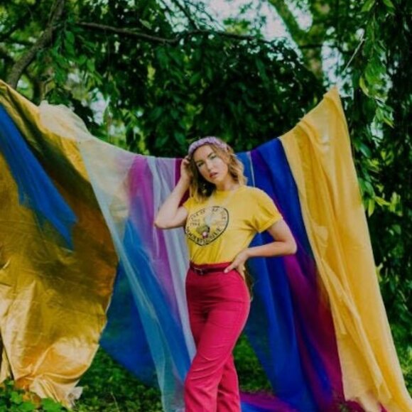 Hot Pink MaxMara Vintage Pleated Trousers with Rhinestone Belt - Made in Italy - Picture 4 of 9